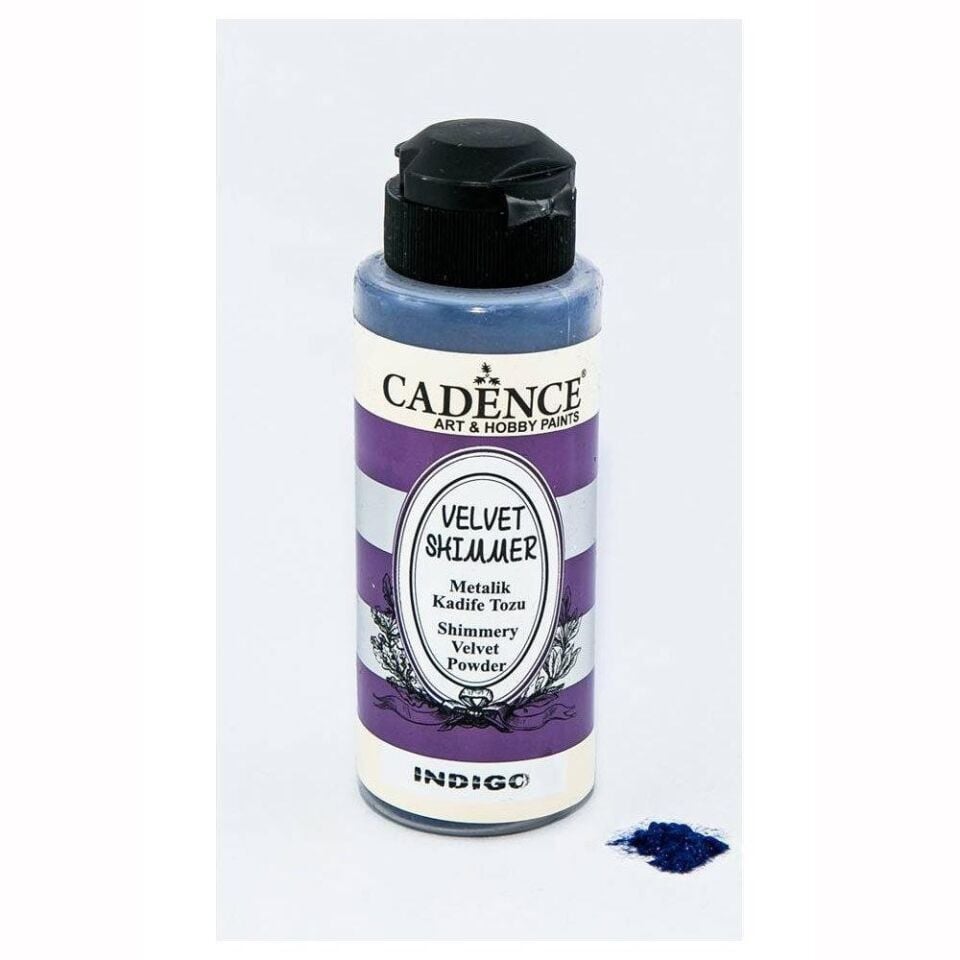 VELVET SHIMMER METALİK KADİFE TOZU VS-05 İNDİGO 120ML