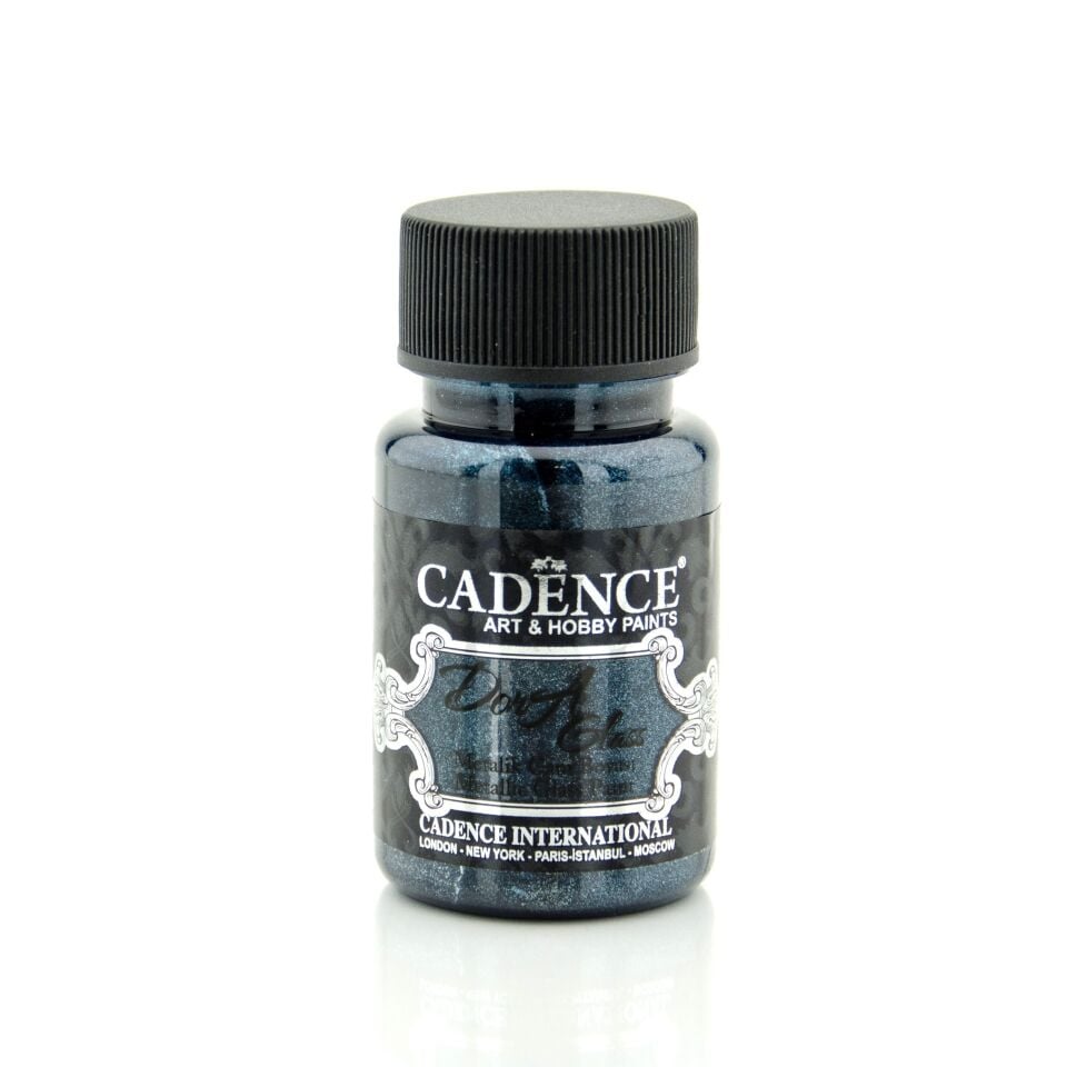 DORA CAM METALİK 3142 KOYU TURKUAZ 50ML