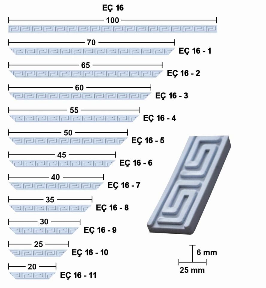 40 CM  ESNEK MOBİLYA ÇITASI