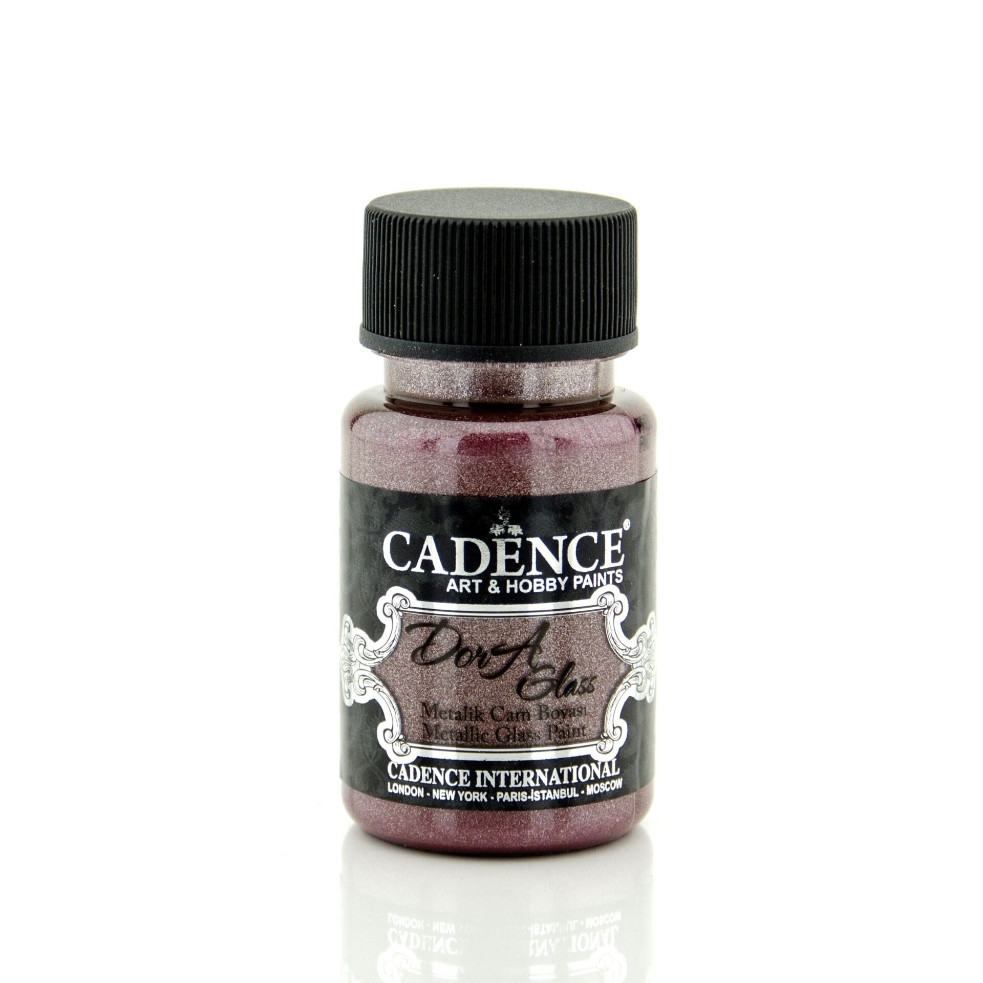 DORA CAM METALİK 3157 PARLAK VİŞNE Ç. 50ML