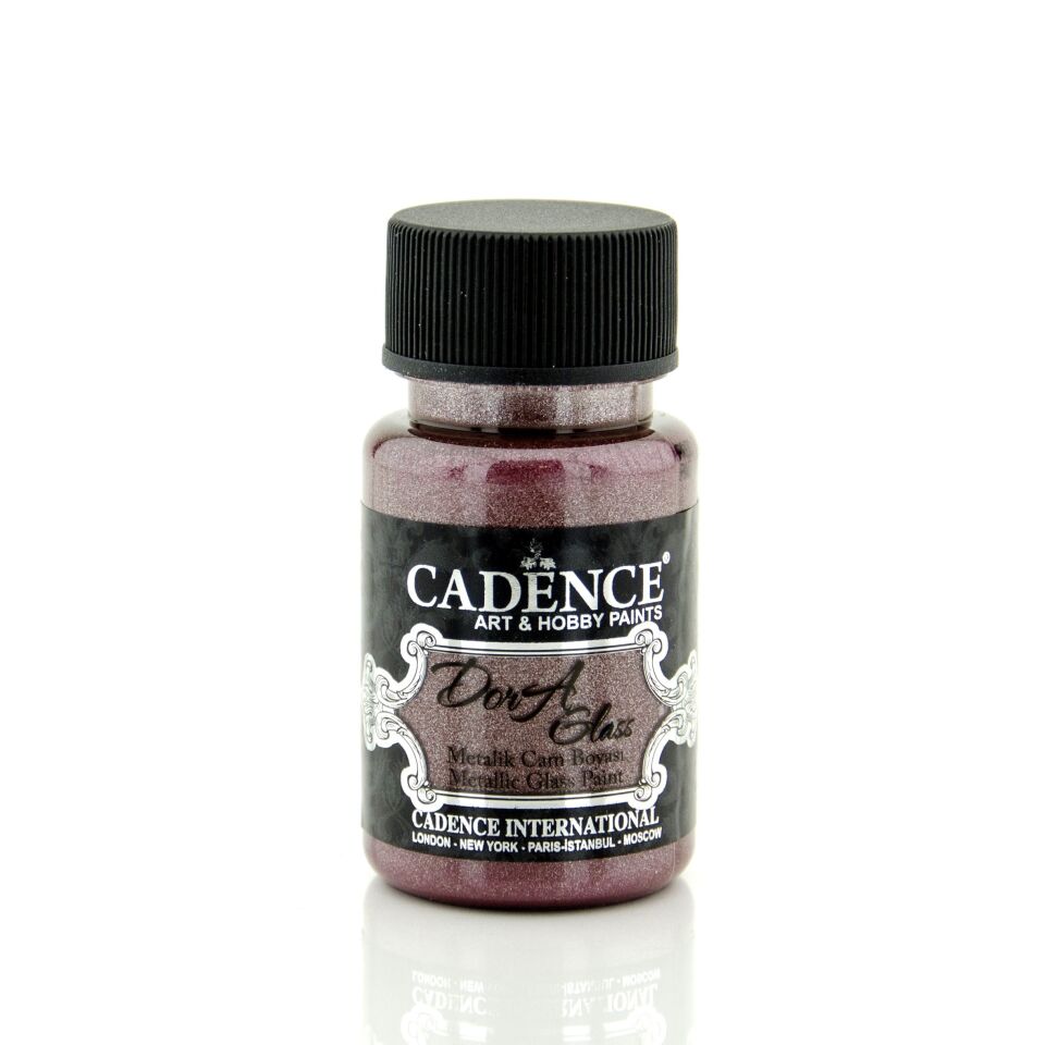 DORA CAM METALİK 3157 PARLAK VİŞNE Ç. 50ML