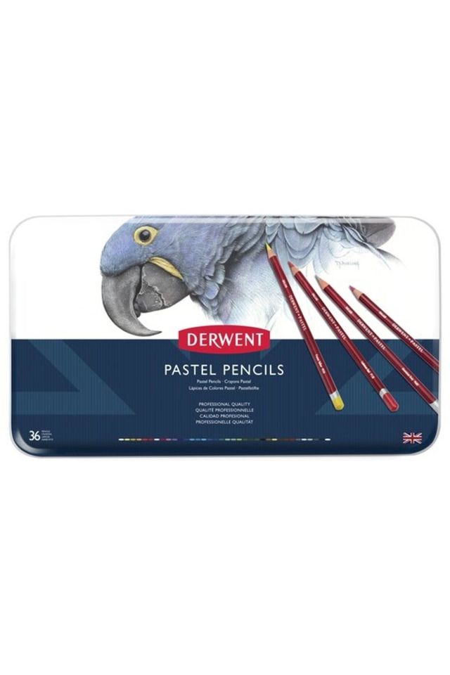 DERWENT PASTEL PENCIL 36'LI METAL KUTU