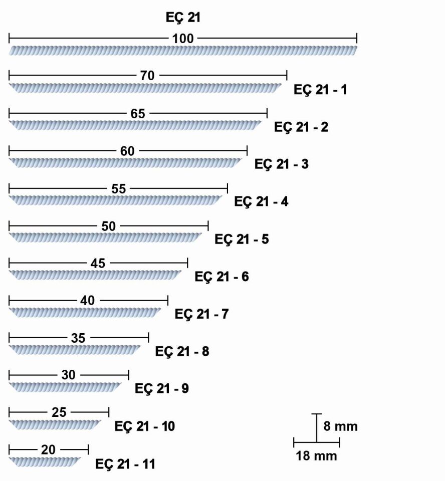 45 CM ESNEK MOBİLYA ÇITASI