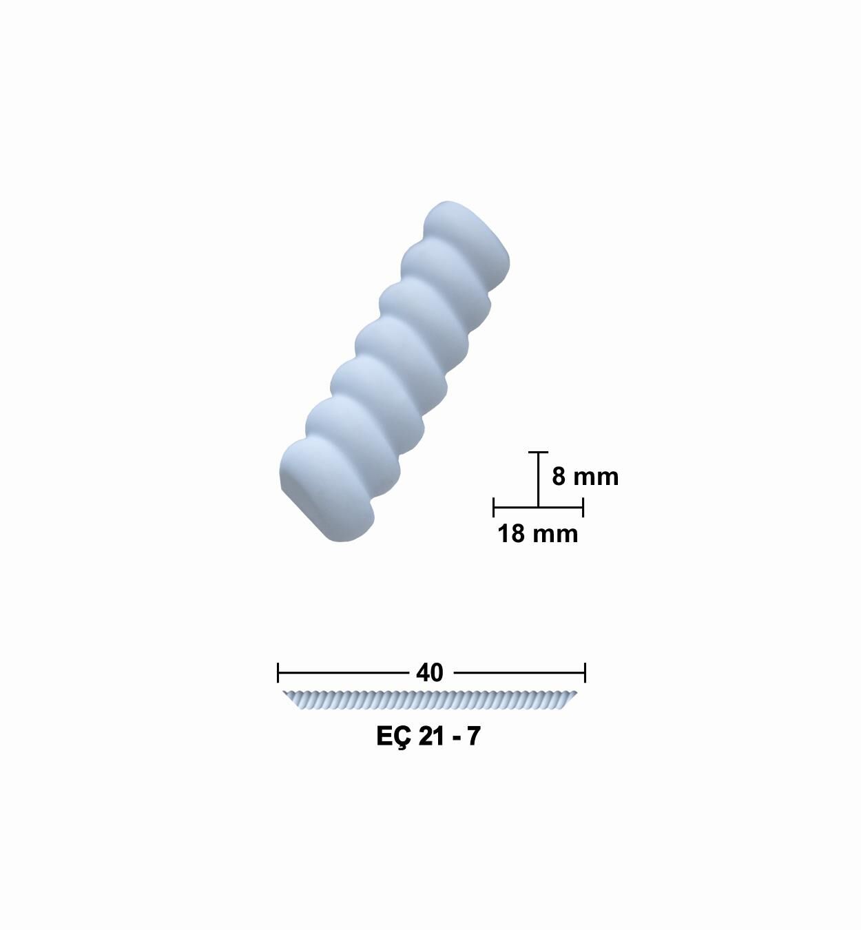 40 CM ESNEK MOBİLYA ÇITASI
