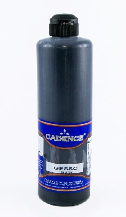 GESSO ZEMİN ASTARI SİYAH 250ML