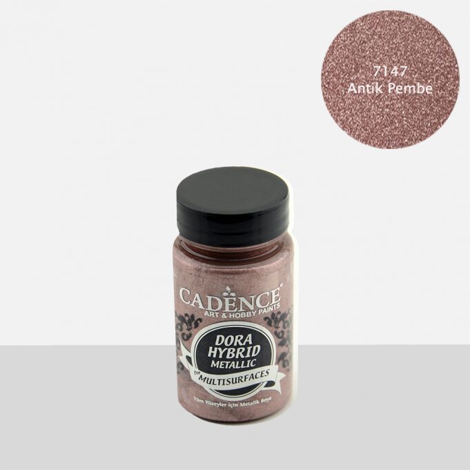 HYBRID DORA METALİK 7147 ANTİK PEMBE 90ML