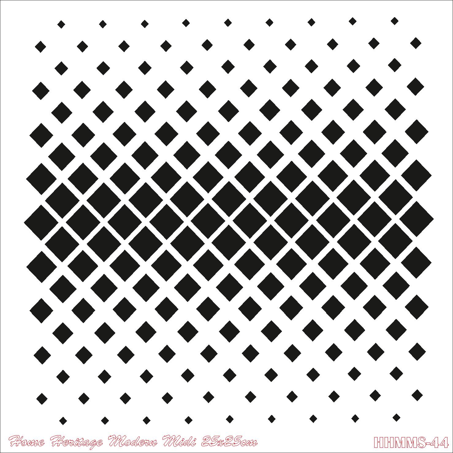 HOME HERITAGE MODERN MIDI 25X25 CM HHMMS-44 STENCİL