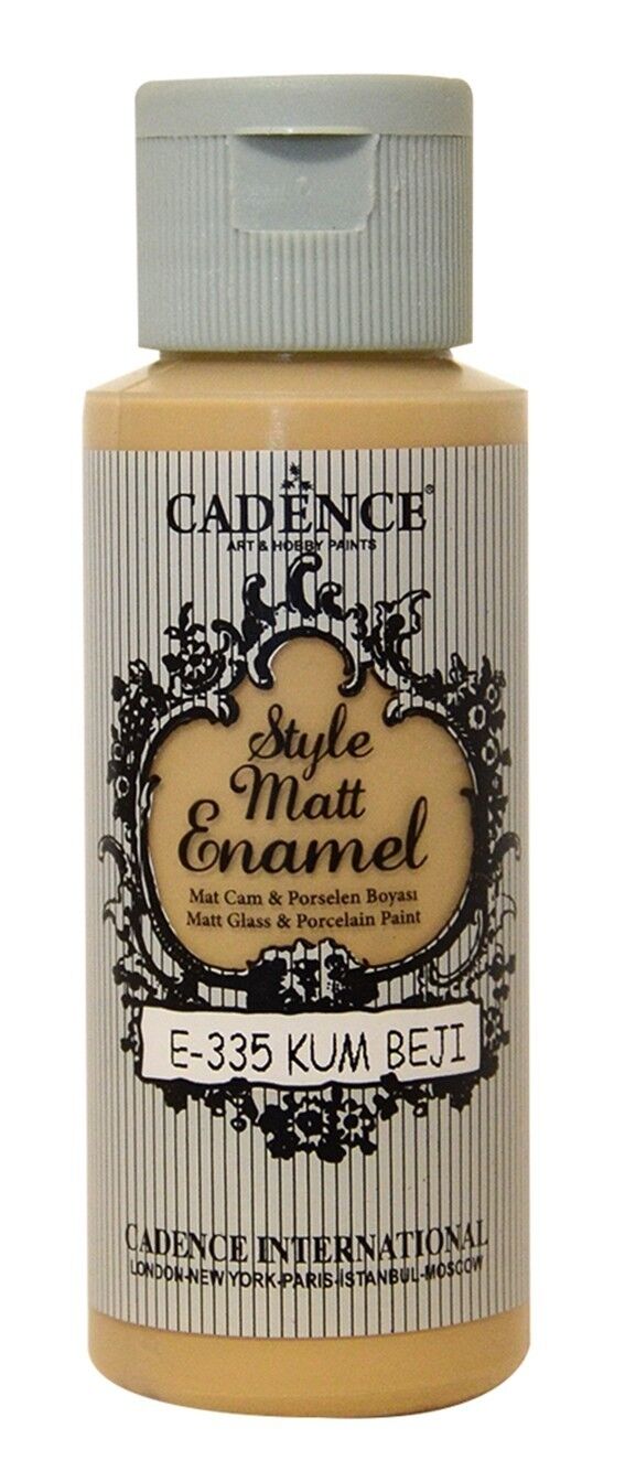 ENAMEL CAM BOYASI E-335 KUM BEJİ 59ML