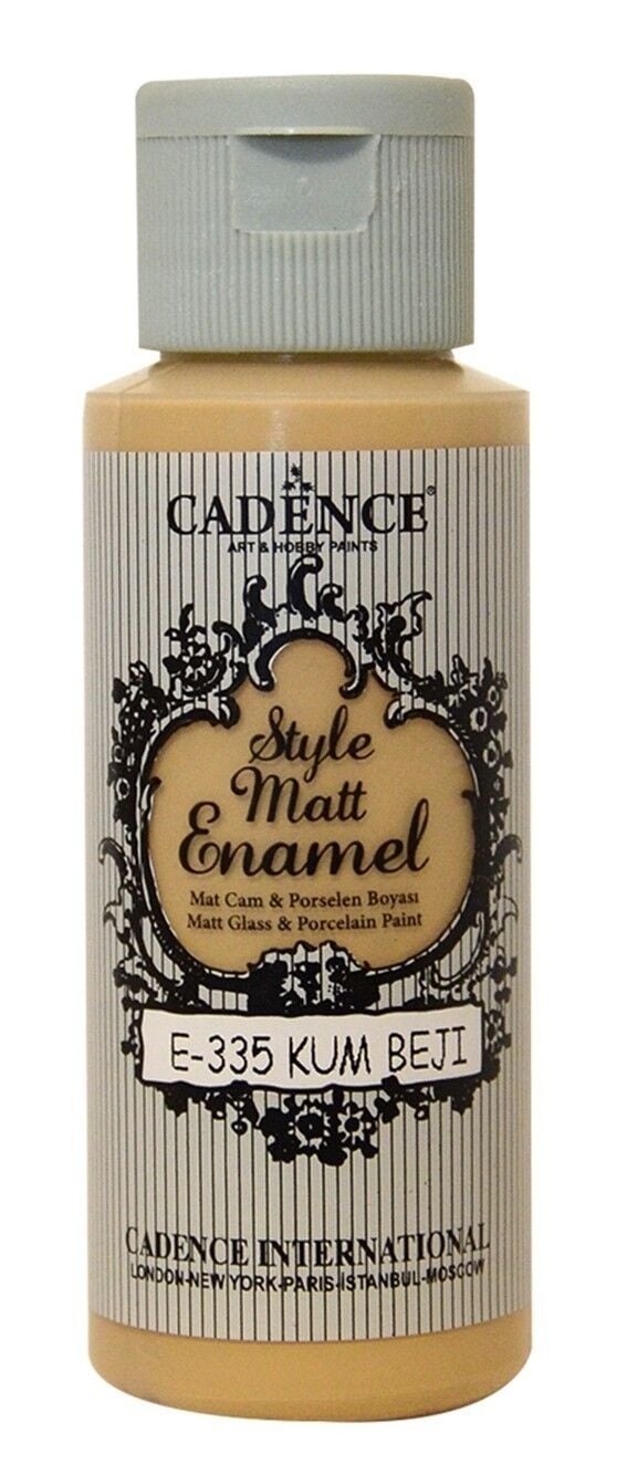 ENAMEL CAM BOYASI E-335 KUM BEJİ 59ML