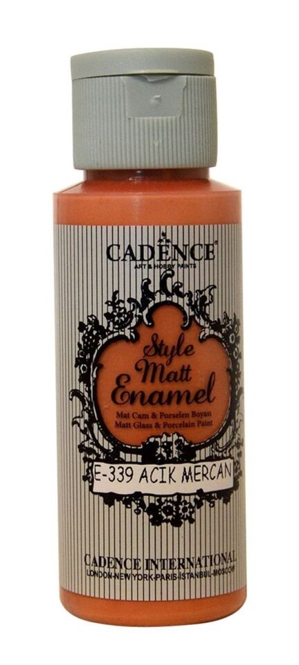 ENAMEL CAM BOYASI E-339 AÇIK MERCAN 59ML