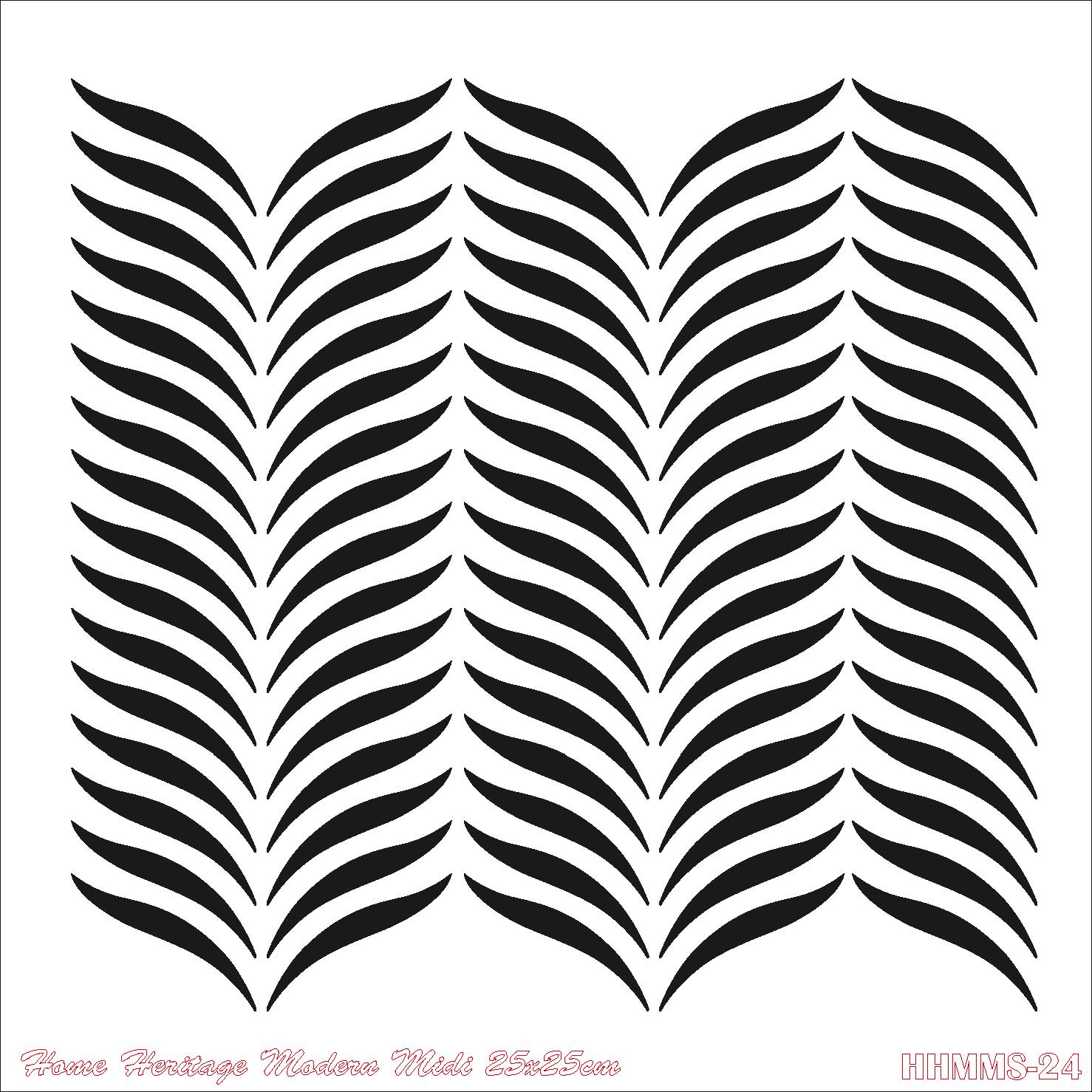 HOME HERITAGE MODERN MIDI 25X25CM HHMMS-24 STENCİL