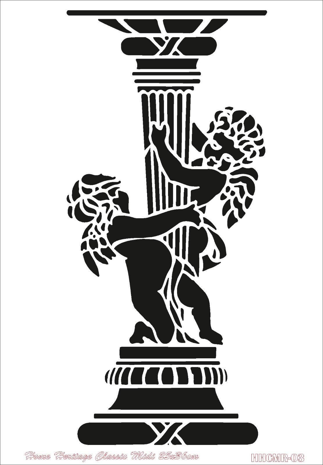 HOME HERITAGE CLASSIC MIDI 25X36CM HHCMR-03 STENCİL