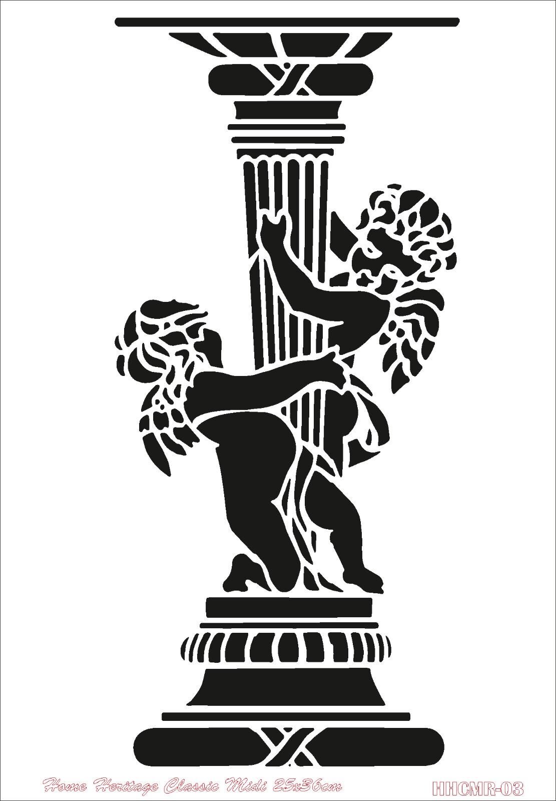 HOME HERITAGE CLASSIC MIDI 25X36CM HHCMR-03 STENCİL