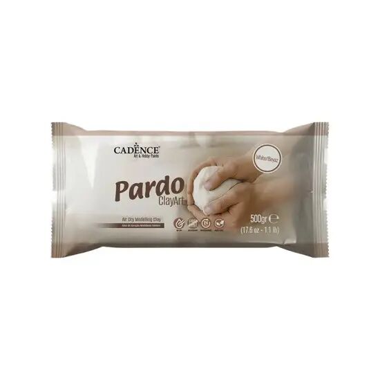 PARDO HAVA İLE KURUYAN HAMUR BEYAZ 500GR