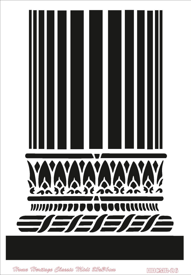 HOME HERITAGE CLASSIC MIDI 25X36CM HHCMR-26 STENCİL