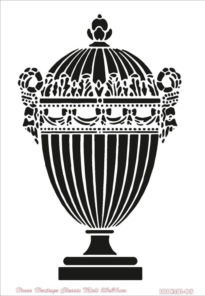 HOME HERITAGE CLASSIC MIDI 25X36CM HHCMR-08 STENCİL