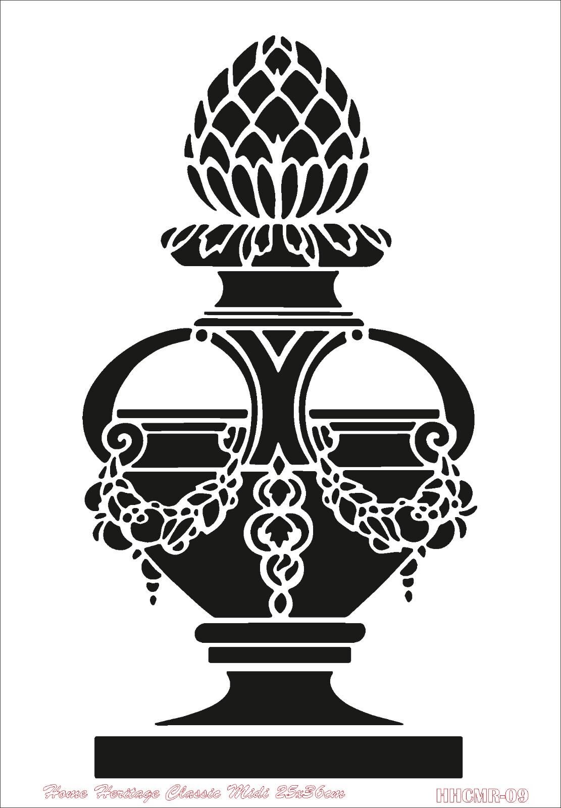 HOME HERITAGE CLASSIC MIDI 25X36CM HHCMR-09 STENCİL
