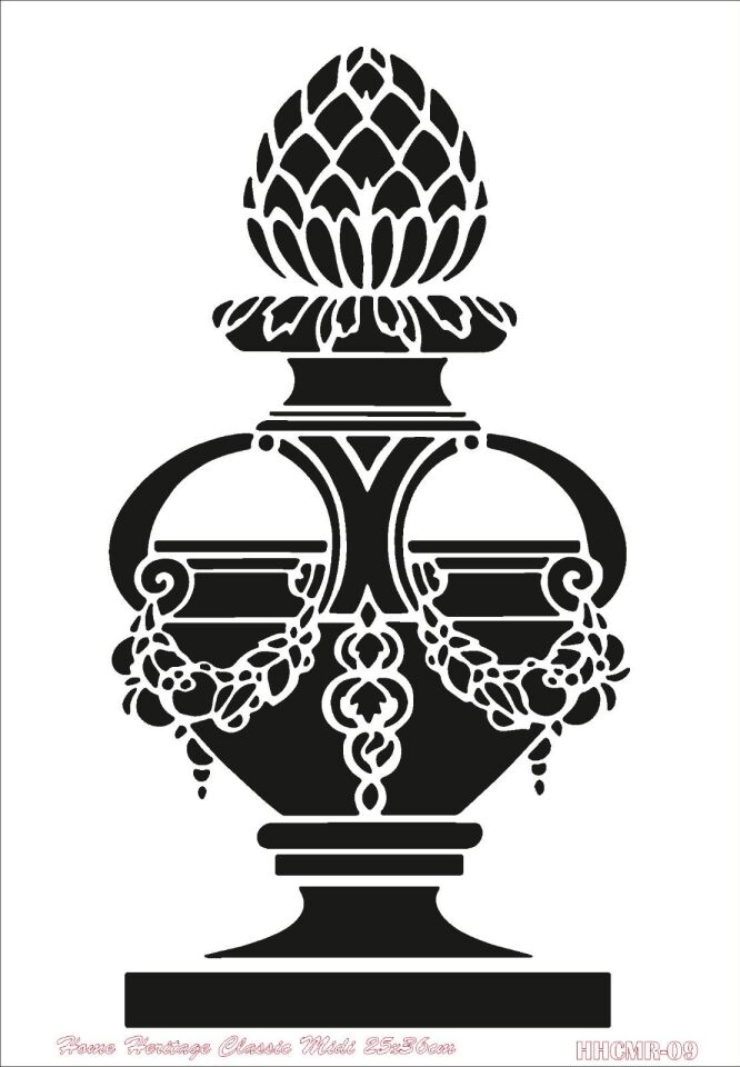 HOME HERITAGE CLASSIC MIDI 25X36CM HHCMR-09 STENCİL