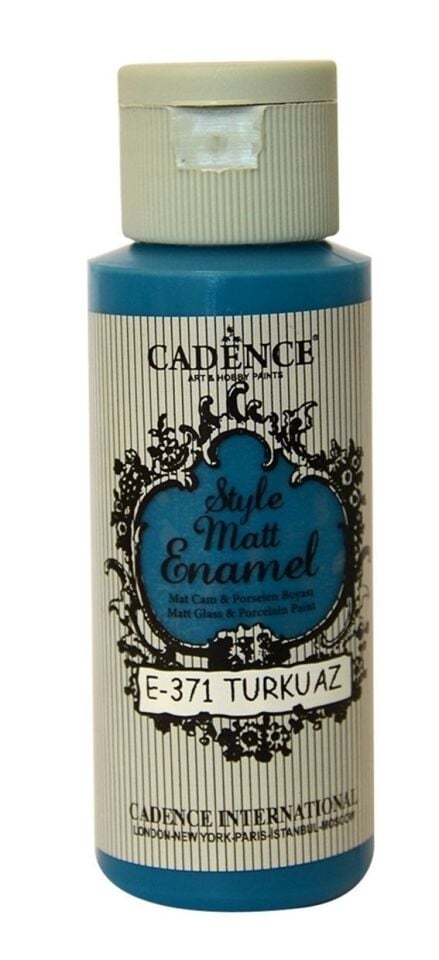 ENAMEL CAM BOYASI E-371 TURKUAZ 59ML