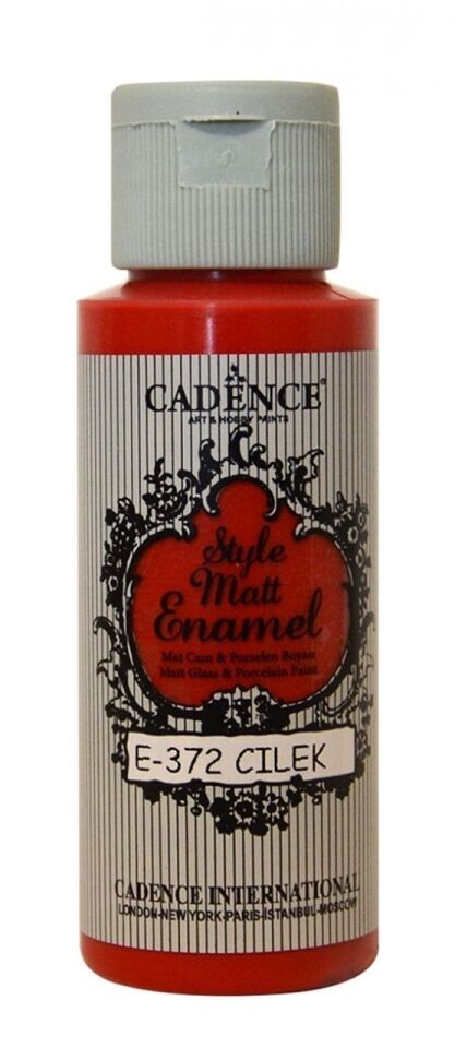 ENAMEL CAM BOYASI E-372 ÇİLEK 59ML