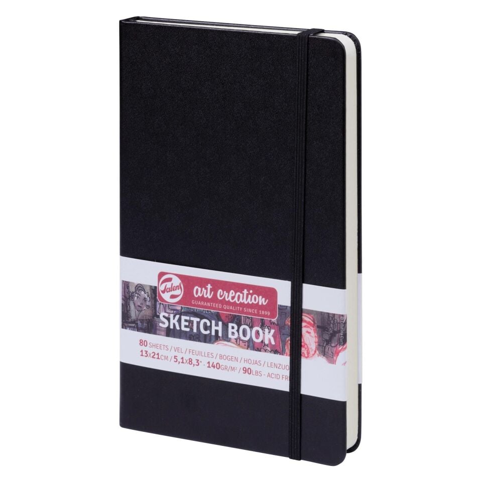 TAC SK-BLOCK SW BLACK 13X21 140 G SKETCHBOOK