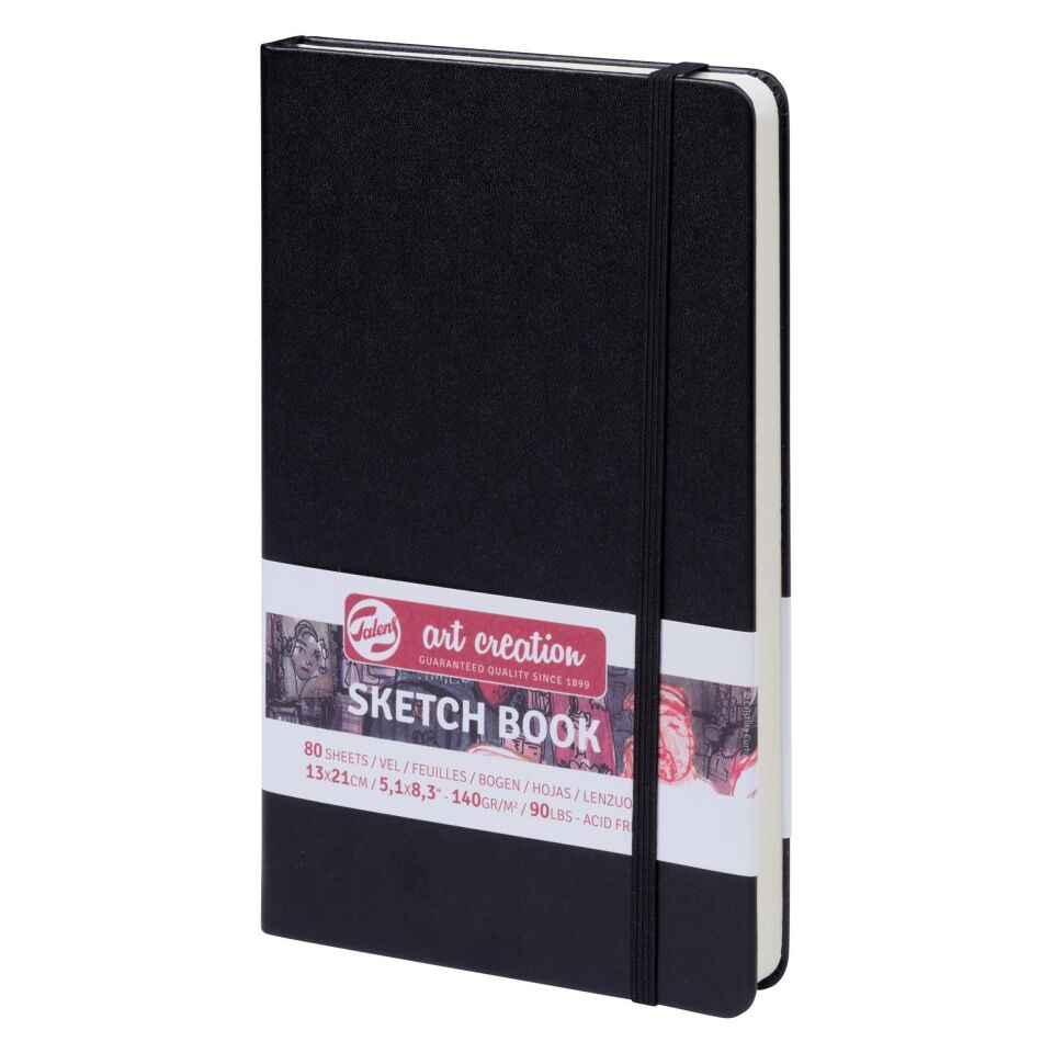 TAC SK-BLOCK SW BLACK 13X21 140 G SKETCHBOOK