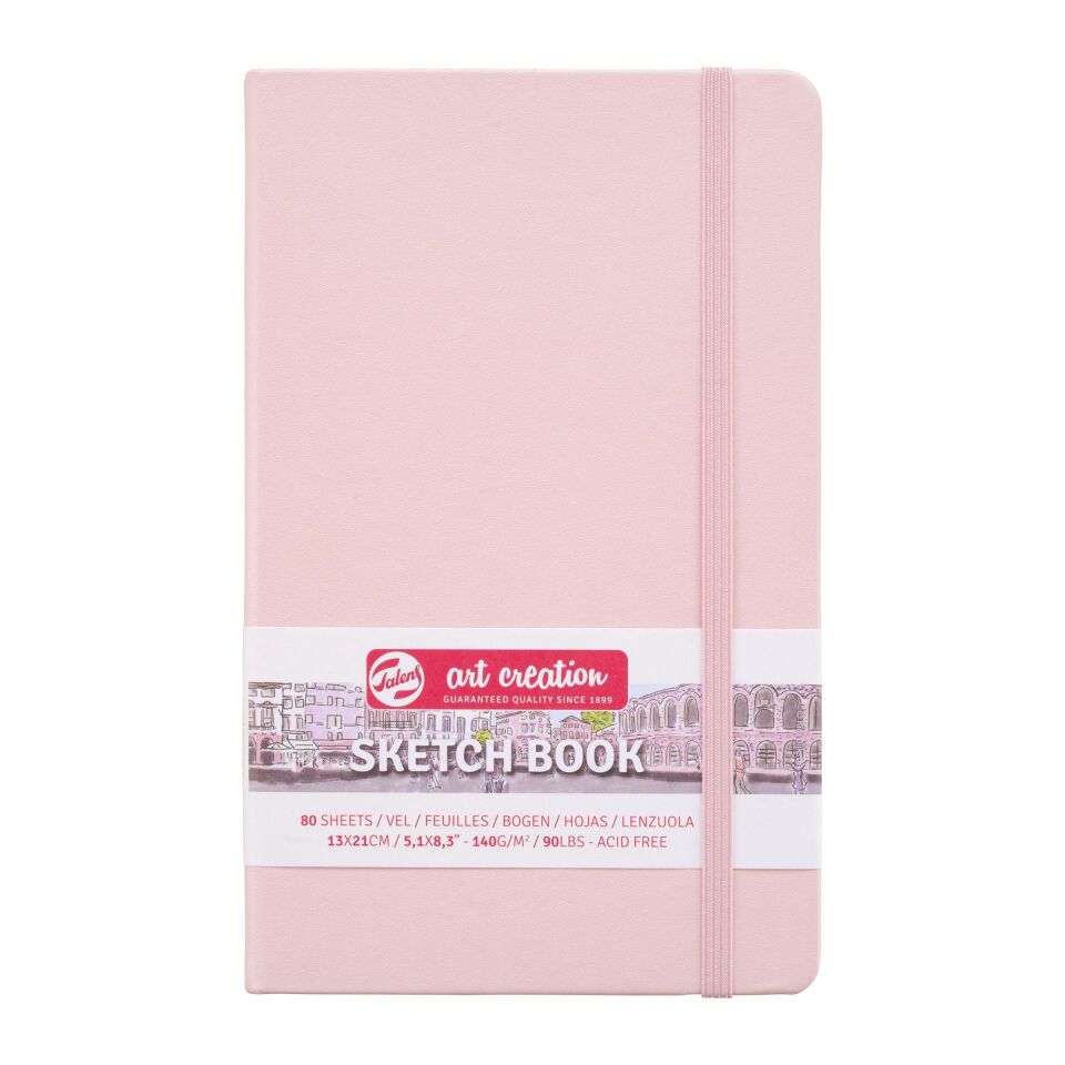 ART CREATION ESKİZ DEFTERİ 140 GR  13 X 21 CM PEMBE