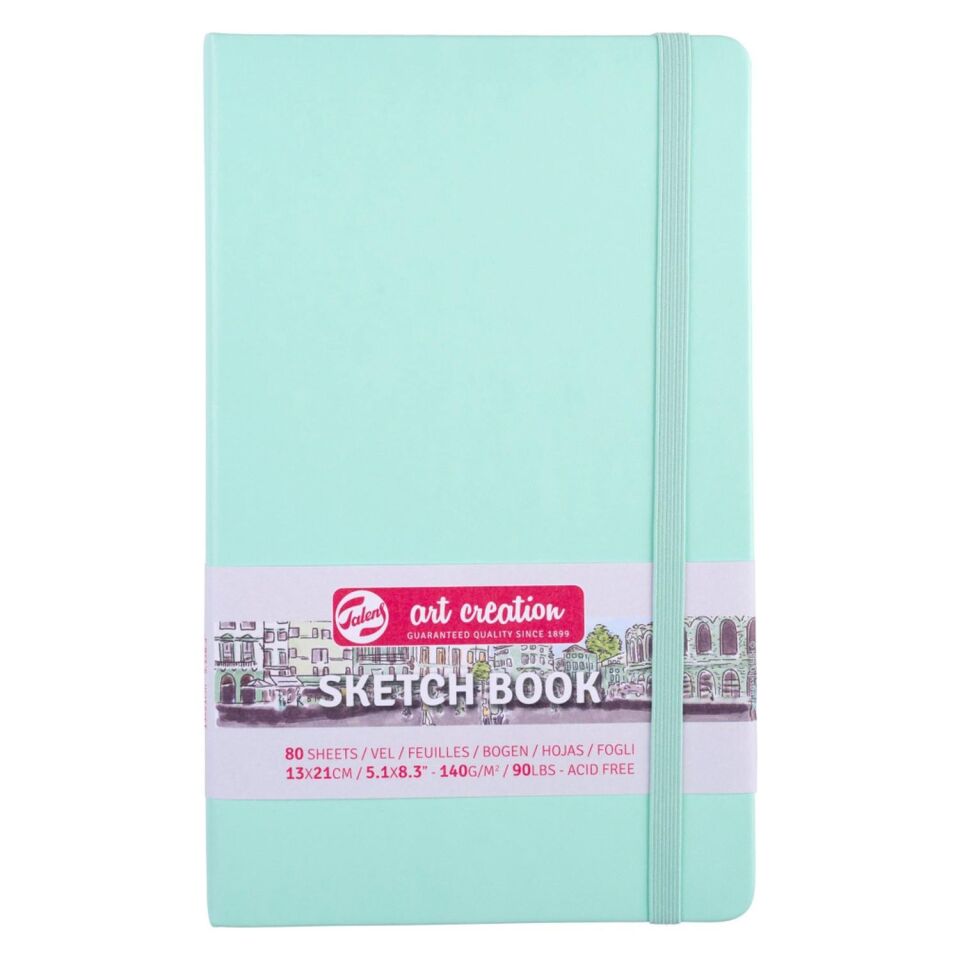 SKETCH BOOK FRESH MINT 13X21CM