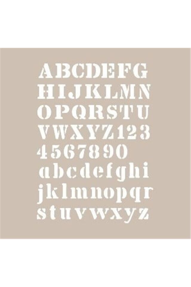 A4 SERİSİ STENCIL AS430 21X29