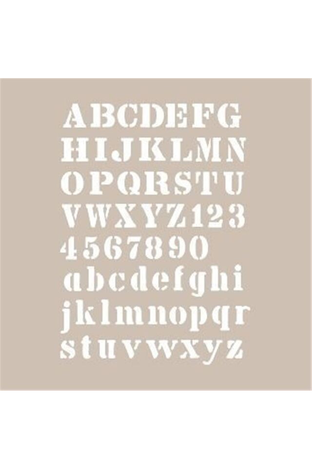 A4 SERİSİ STENCIL AS430 21X29