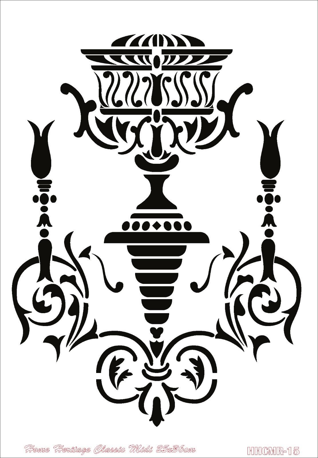 HOME HERITAGE CLASSIC MIDI 25X36CM HHCMR-15 STENCİL