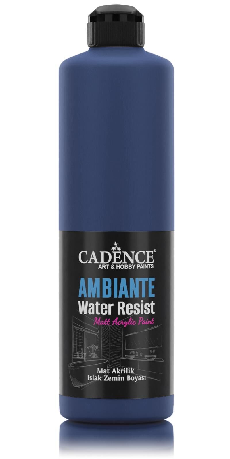 AMBIENTE ISLAK ZEMİN BOYASI AW-10 OKYANUS 500ML + KATALİZÖR 20GR