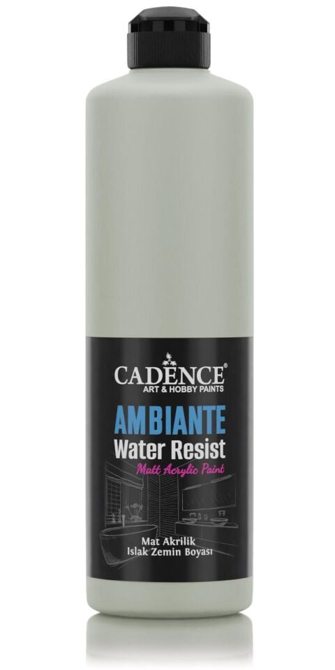 AMBIENTE ISLAK ZEMİN BOYASI AW-12 KÜF YEŞİLİ 500ML + KATALİZÖR 20GR