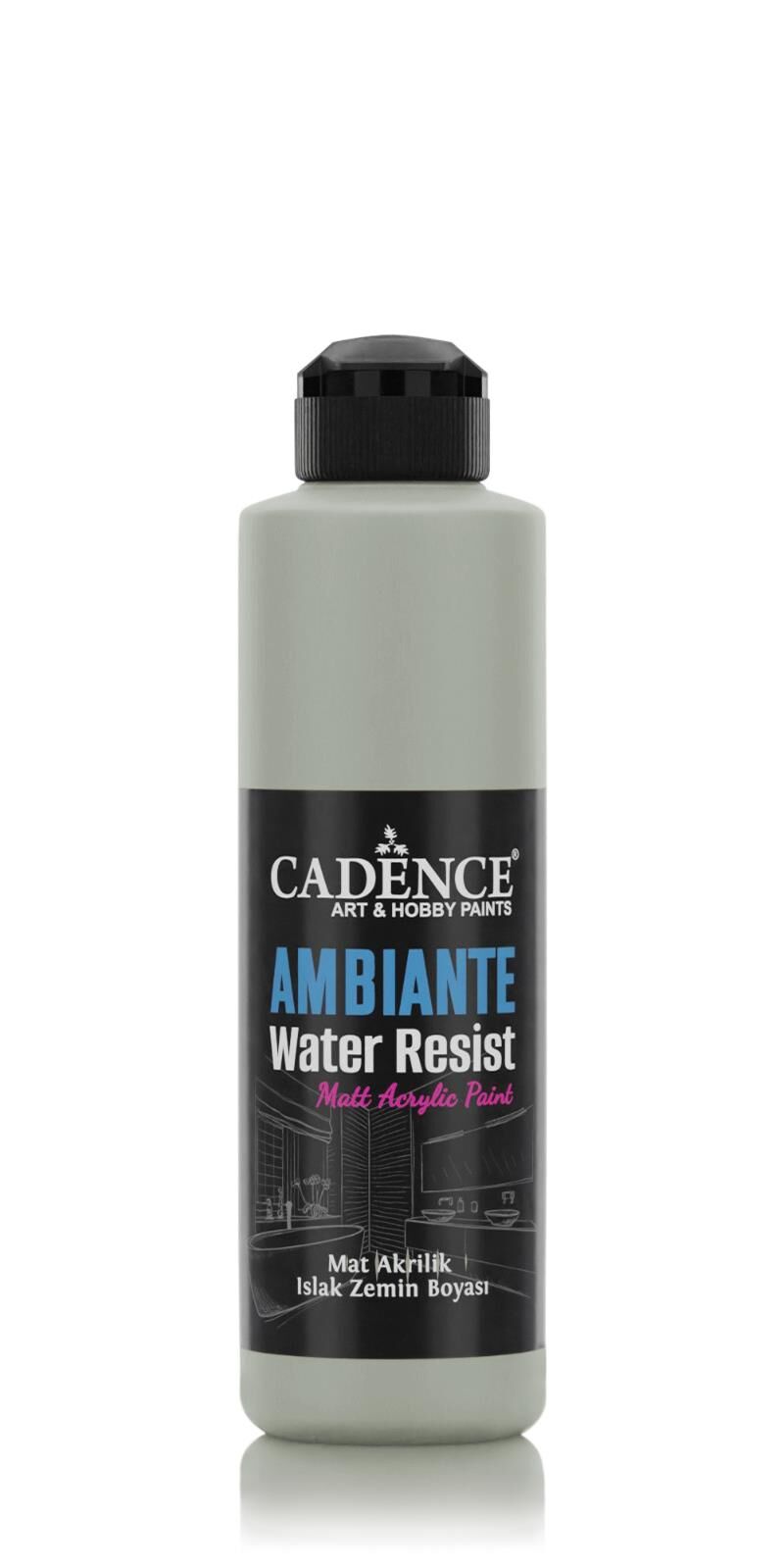 AMBIENTE ISLAK ZEMİN BOYASI AW-13 IHLAMUR 250ML + KATALİZÖR 10GR
