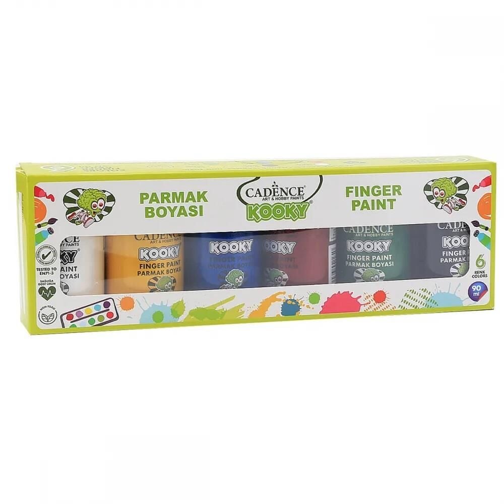 KOOKY PARMAK BOYASI 6X90 ML