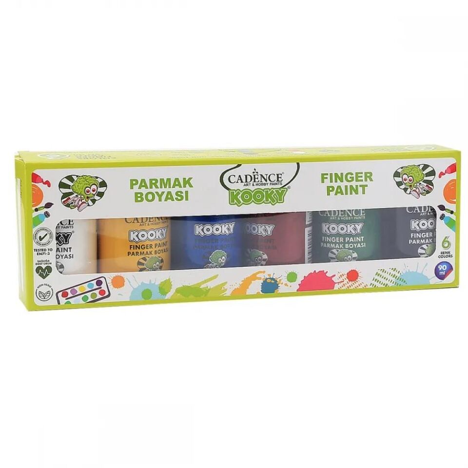 KOOKY PARMAK BOYASI 6X90 ML