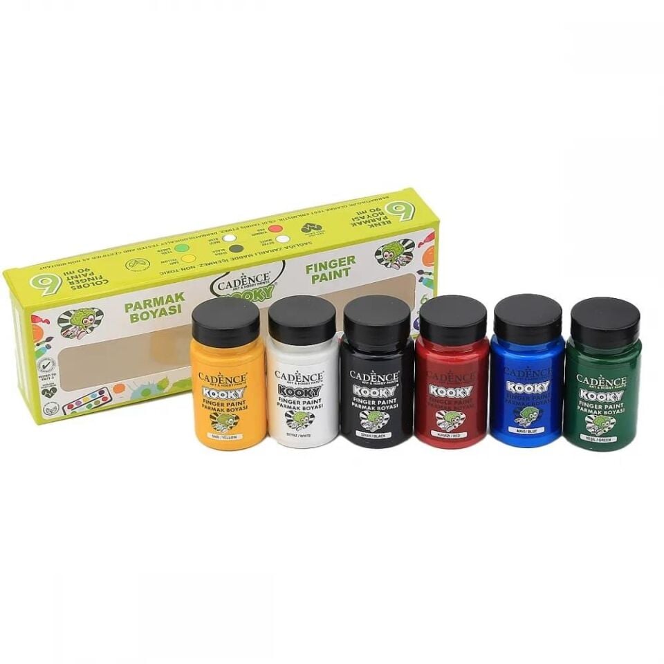 KOOKY PARMAK BOYASI 6X90 ML