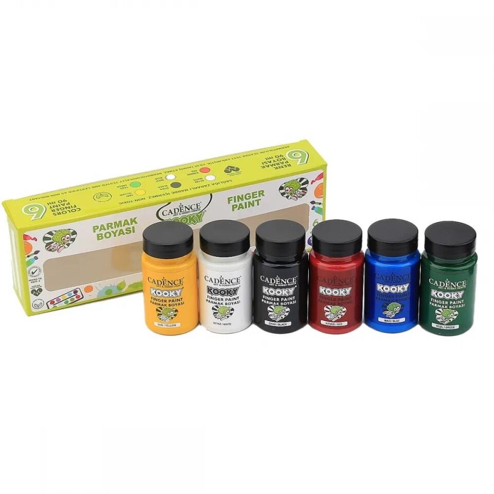 KOOKY PARMAK BOYASI 6X90 ML