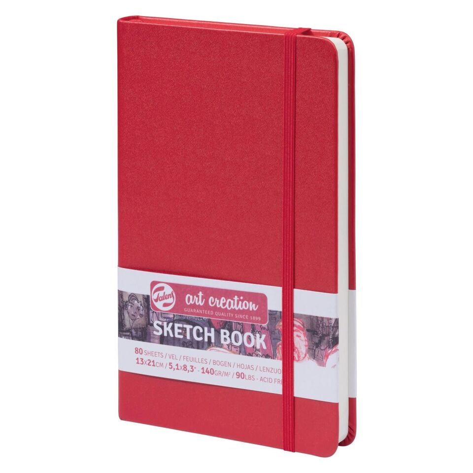 TAC SK-BLOCK SW RED 13X21 140 G SKETCHBOOK