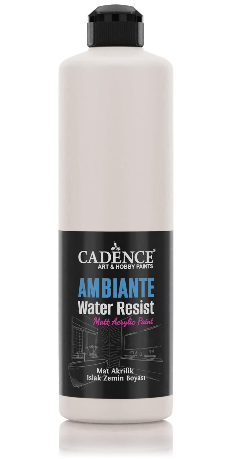 AMBIENTE ISLAK ZEMİN BOYASI AW-05 FİLDİŞİ SAHİLİ 500ML + KATALİZÖR 20GR