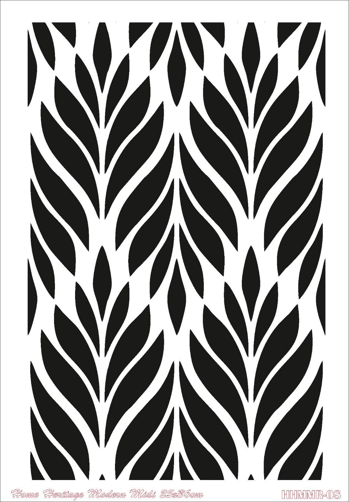 HOME HERITAGE MODERN MIDI 25X36CM HHMMR-08 STENCİL