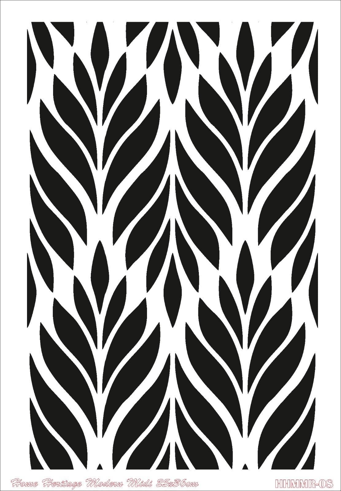 HOME HERITAGE MODERN MIDI 25X36CM HHMMR-08 STENCİL