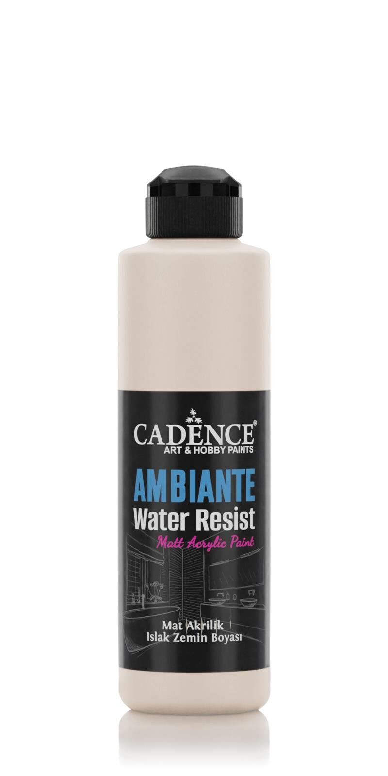 AMBIENTE ISLAK ZEMİN BOYASI AW-06 DANTEL 250ML + KATALİZÖR 10GR