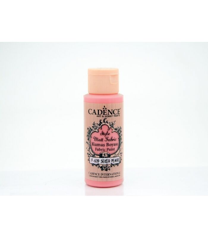 STYLE MATT KUMAŞ BOYA F-639 ŞEKER PEMBE 59ML