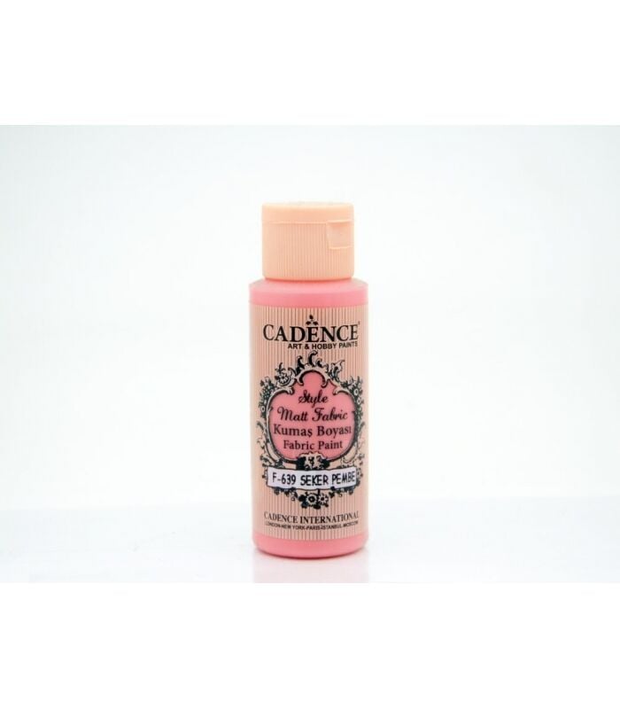 STYLE MATT KUMAŞ BOYA F-639 ŞEKER PEMBE 59ML