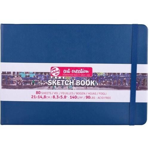 SKETCH BOOK NAVY BLUE 21X14,8CM