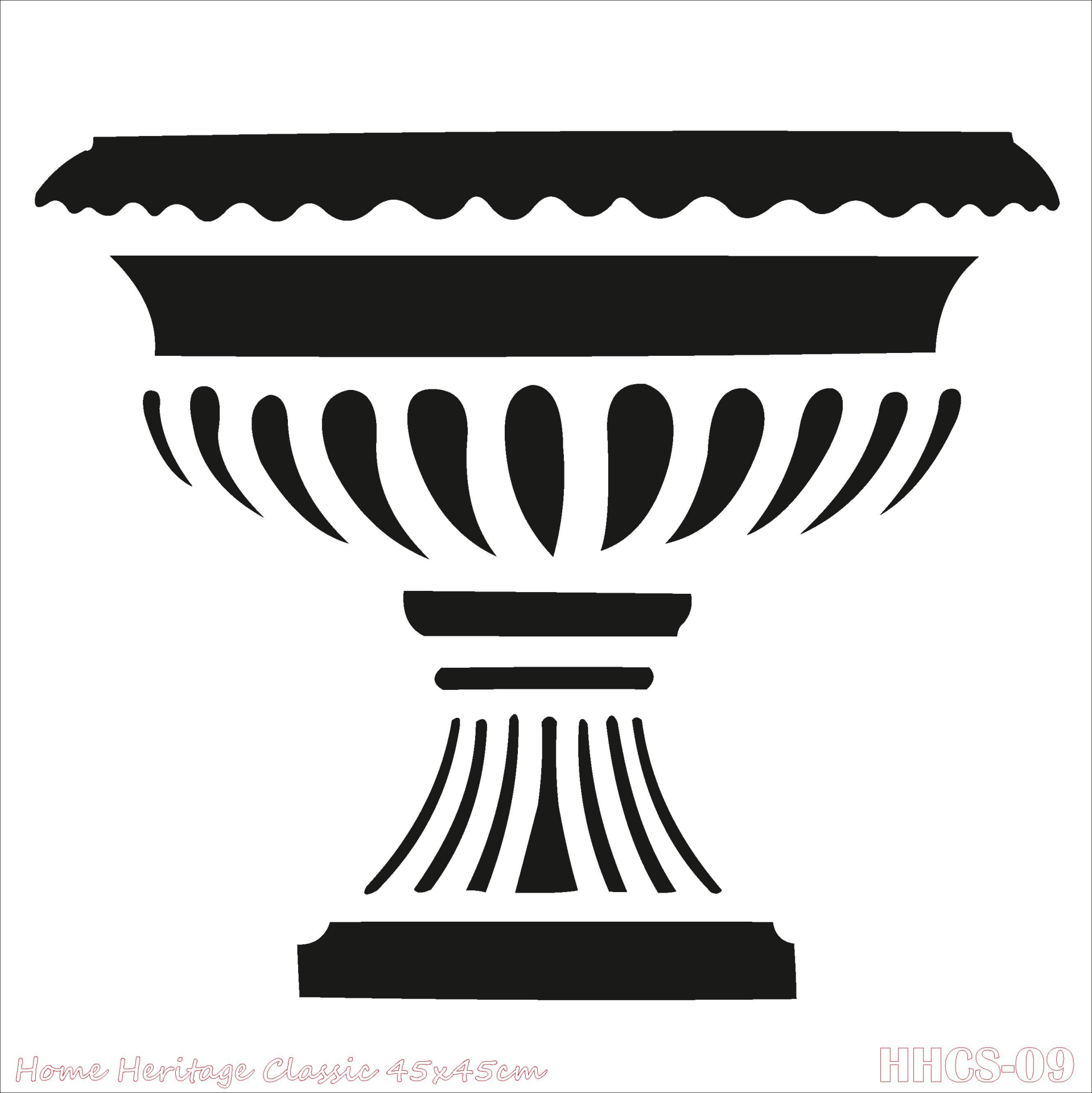 HOME HERITAGE CLASSIC 45X45CM HHCS-09 STENCİL