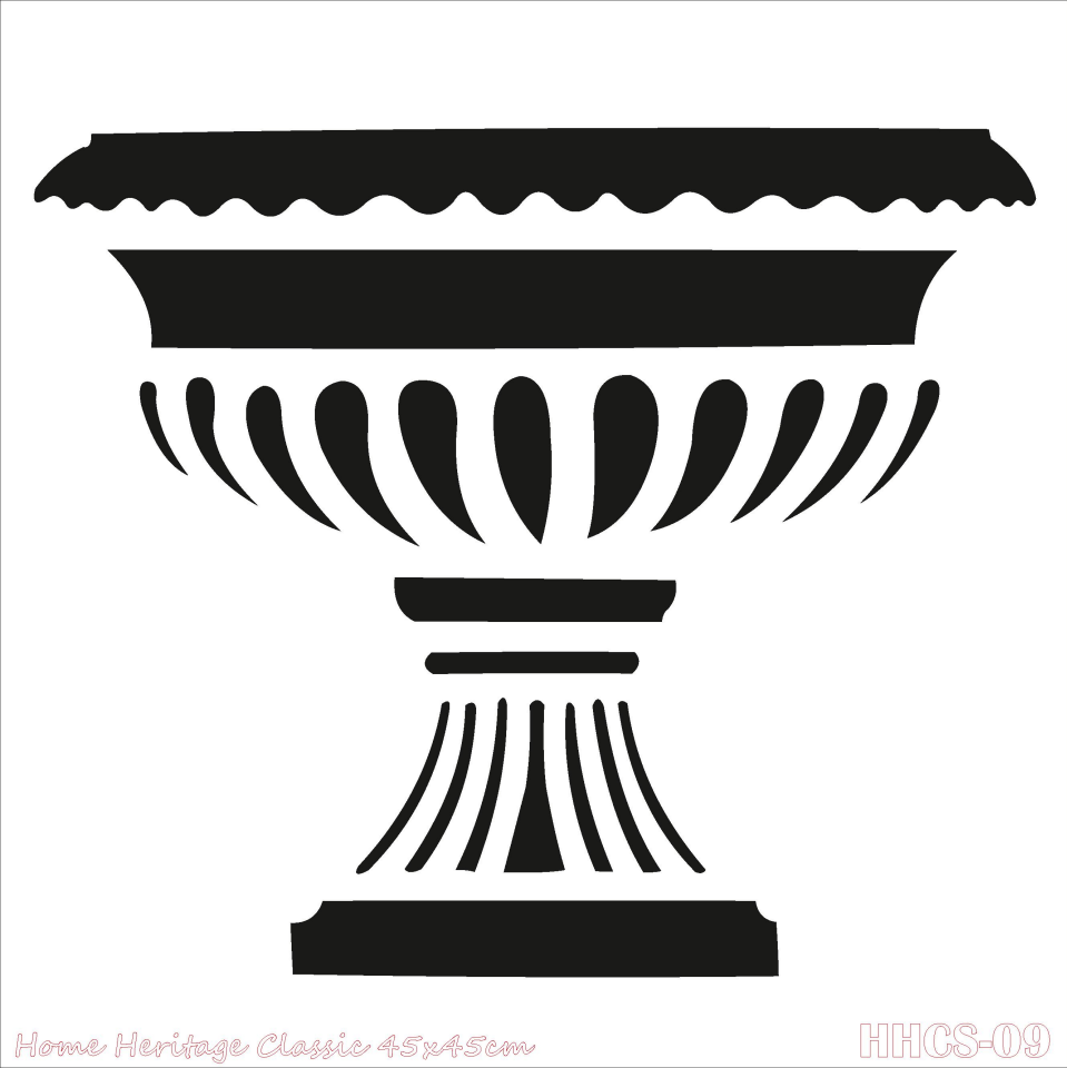 HOME HERITAGE CLASSIC 45X45CM HHCS-09 STENCİL