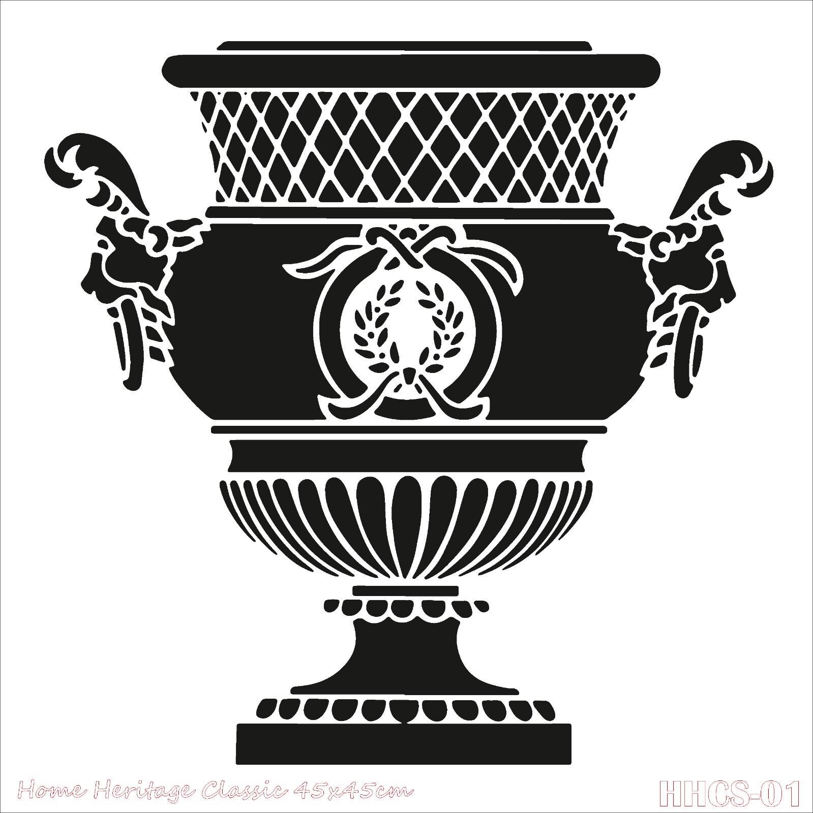 HOME HERITAGE CLASSIC 45X45CM HHCS-01 STENCİL