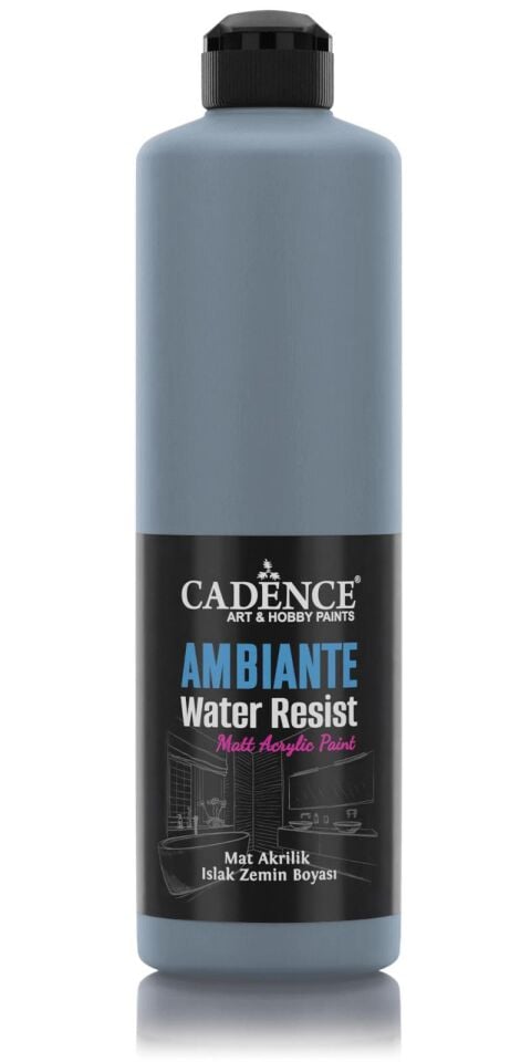 AMBIENTE ISLAK ZEMİN BOYASI AW-20 KOYU ARDUVAZ GRİ 500ML + KATALİZÖR 20GR
